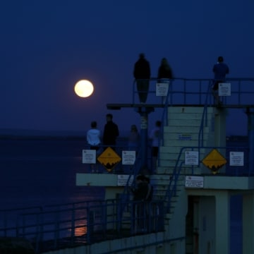 Moon, Blackrock Diving Tower, Salthill, Co Galway_master